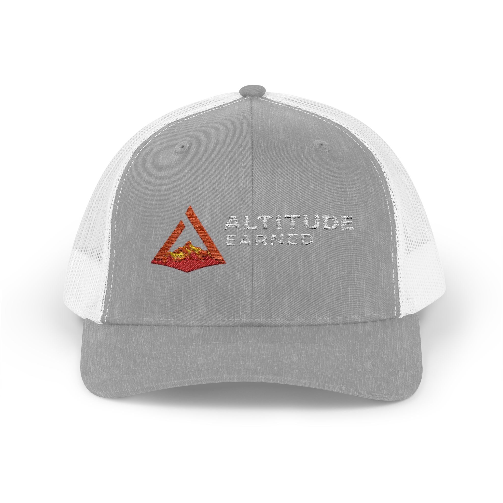 Logo Snapback Trucker Cap — Embroidered Mesh Hat