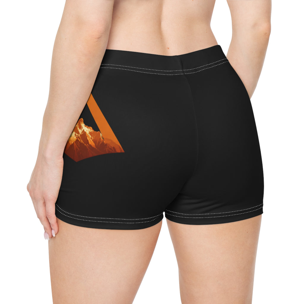 Altitude Earned Women's Shorts — 'Altitude Earned' Logo Athletic Shorts
