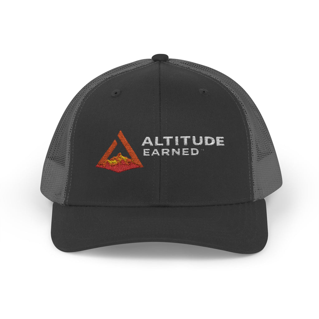 Logo Snapback Trucker Cap — Embroidered Mesh Hat