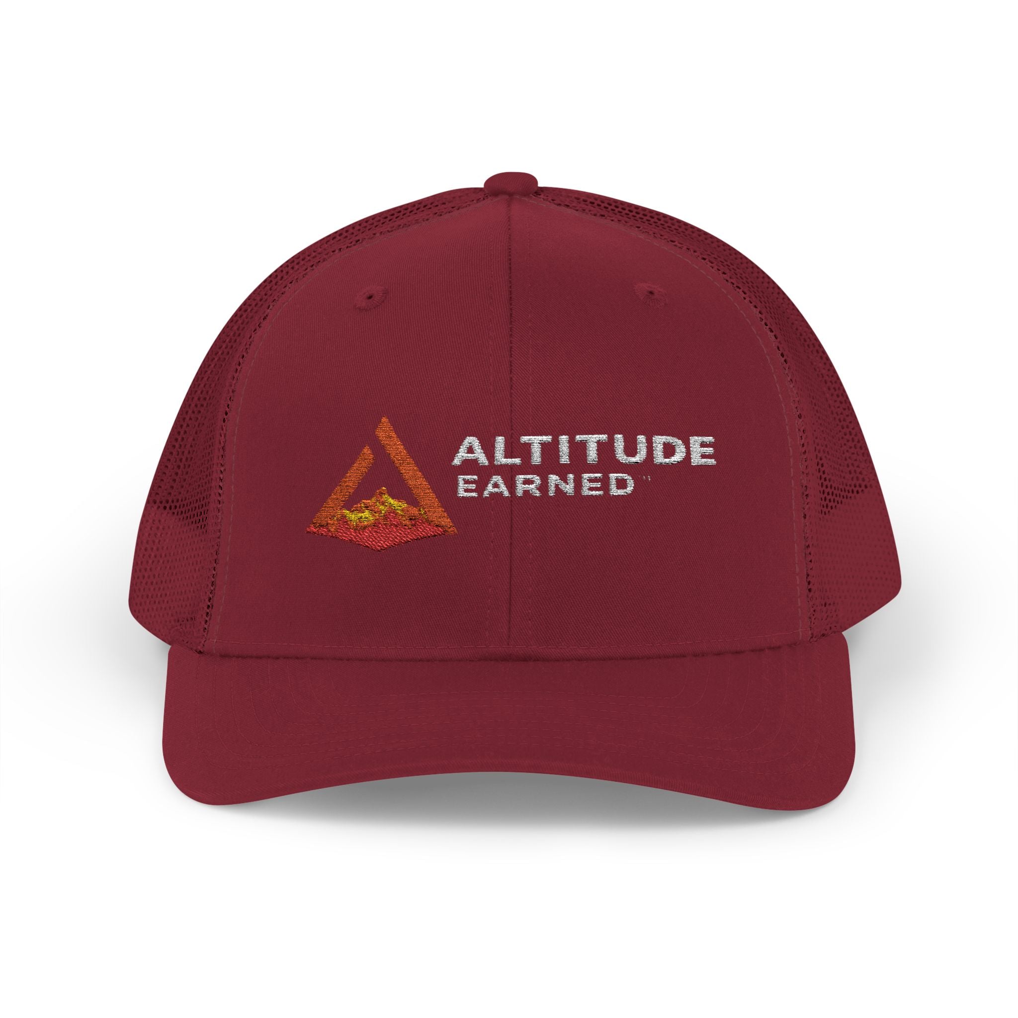 Logo Snapback Trucker Cap — Embroidered Mesh Hat