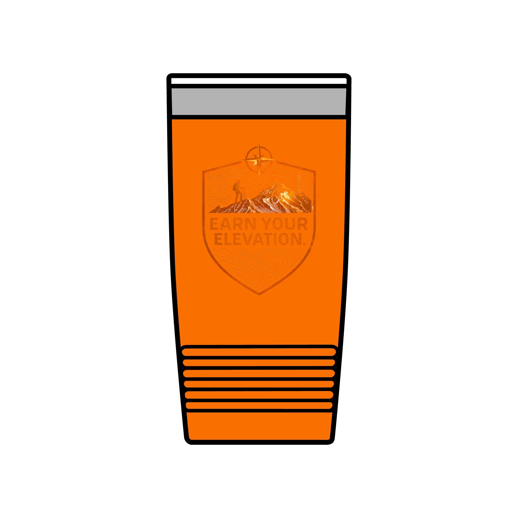 20oz Insulated Tumbler — 'Altitude Earned' Mountain Travel Cup