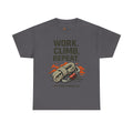 Work. Climb. Repeat. Cotton T-Shirt
